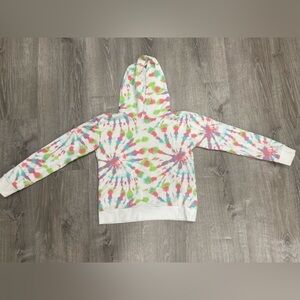 Crewcuts girls tie-dye hoodie